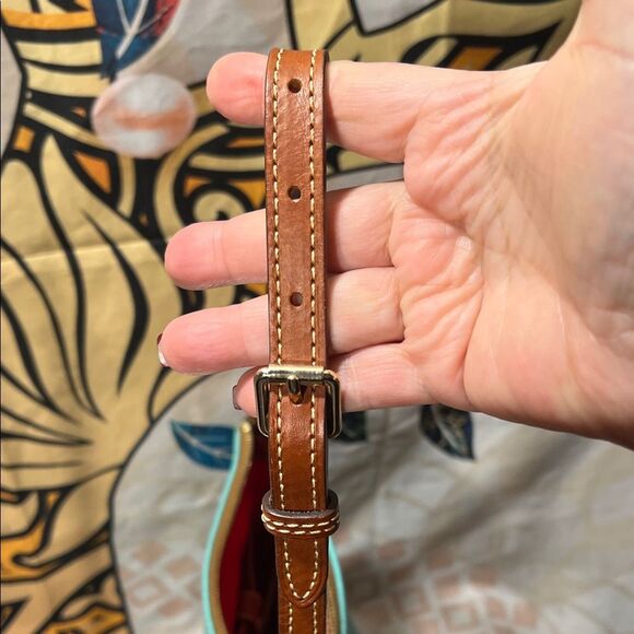 Dooney & Bourke Teal Shoulder Bag - Picture 9 of 16